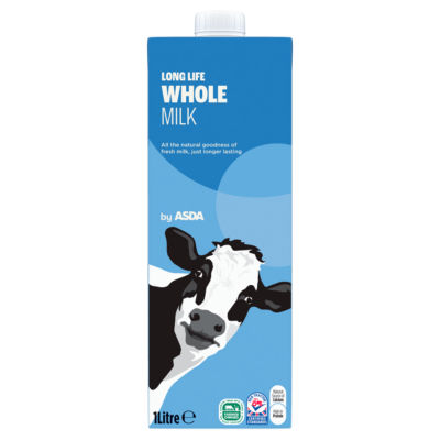 ASDA Long Life Whole Milk 1 Litre