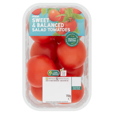 ASDA Sweet & Balanced Salad Tomatoes 750g