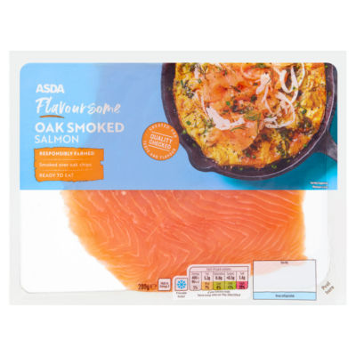 ASDA Oak Smoked Salmon 200g
