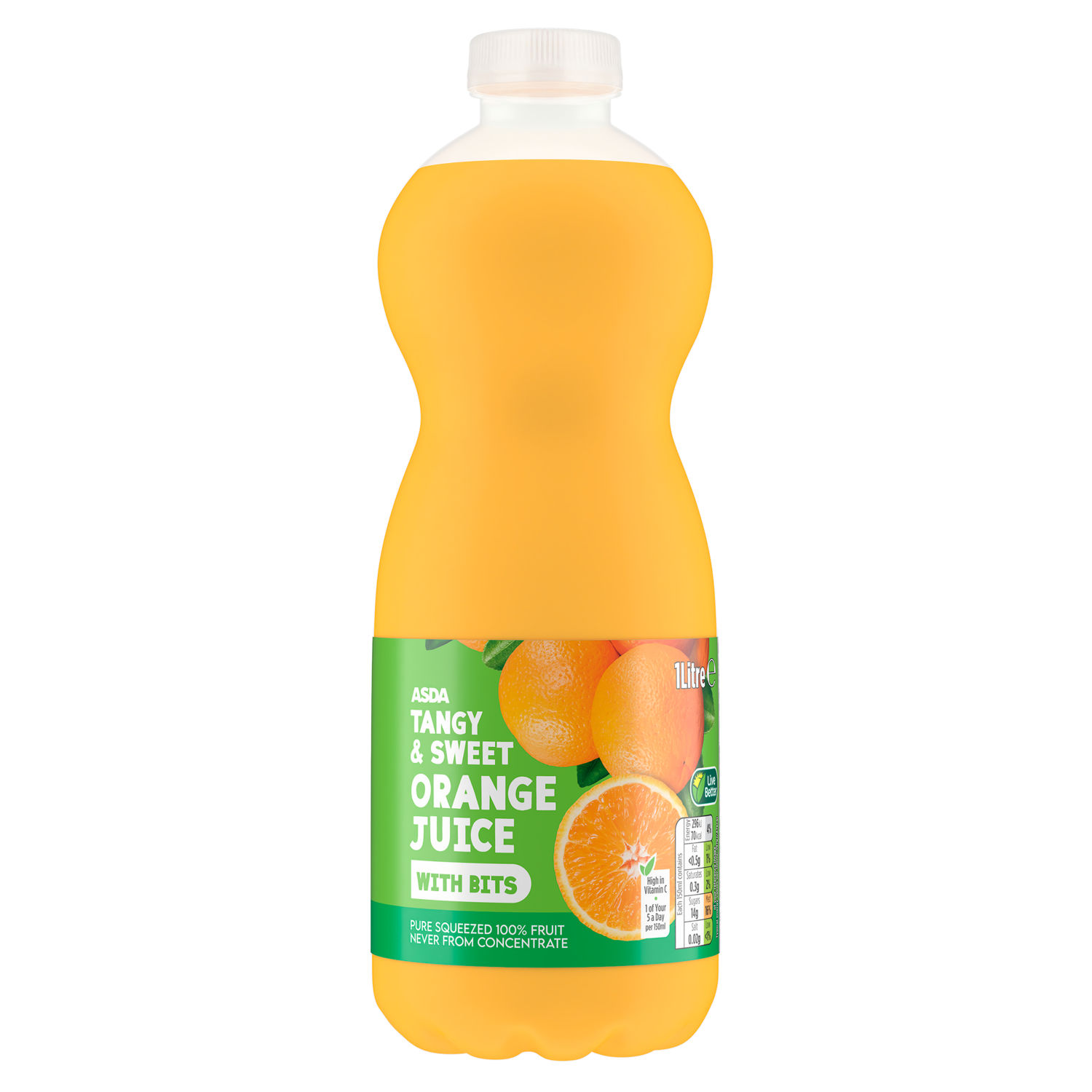 ASDA Orange Juice with Bits 1L