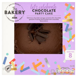 ASDA The Bakery Chocolate Party Cake