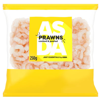 JUST ESSENTIALS by ASDA Smart Price Prawns Cooked and Peeled 200g