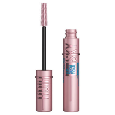 Maybelline Mascara, Lash Sensational Sky High, Lengthening, Waterproof Black, 7.2Ml