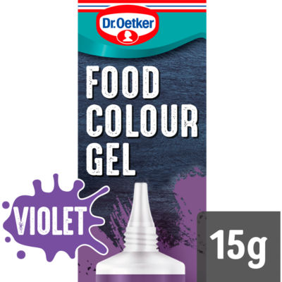 Dr Oetker Dr. Oetker Extra Strong Food Colour Gel - Violet 15g