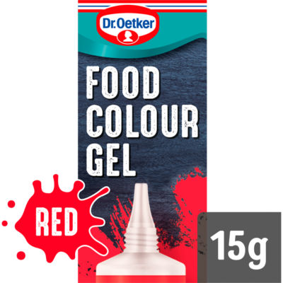 Dr Oetker Dr. Oetker Extra Strong Food Colour Gel - Red 15g
