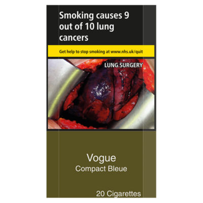 slim cigarettes uk asda Vogue Compact Bleue 20 Cigarettes