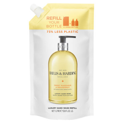 Baylis & Harding Sweet Mandarin & Grapefruit Hand Wash Refill 1 Litre
