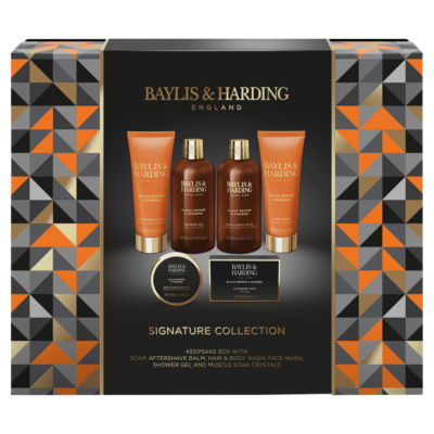 Baylis & Harding Black Pepper & Ginseng Men's Luxury Shower & Prep Gift Set