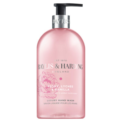Baylis & Harding Signature Peony, Lychee, Vanilla Hand Wash 500ml