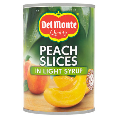 Del Monte Peach Slices Light Syrup 420G