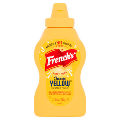 Frenchs French's American Classic Yellow Squeezy Mustard 226G
