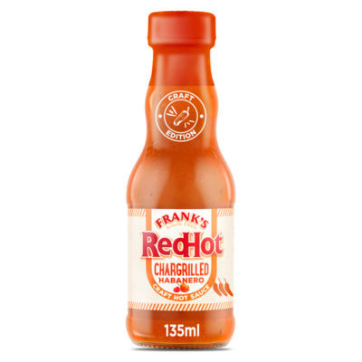 Franks RedHot Chargrilled Habanero Craft Hot Sauce 145g