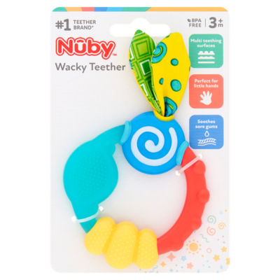 Nuby Wacky Teether 3m+