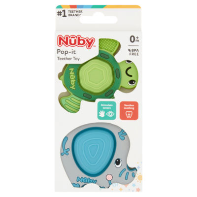 Nuby Pop-It Teether Toy 0m+