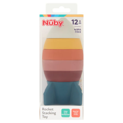 Nuby Rocket Stacking Toy 12m+