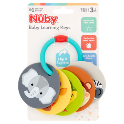 Nuby Baby Learning Keys 3+ M