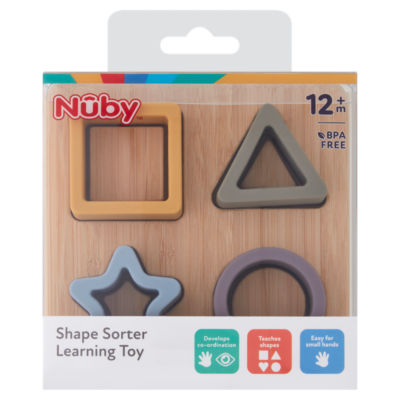Nuby Shape Sorter Learning Toy 12+ m