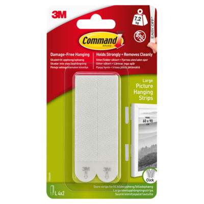 Command Large Picture Hanging Strips 17206-ES