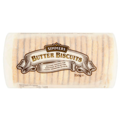 Simmers Butter Biscuits 250G (L)