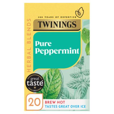 Twinings Pure Peppermint 20 Tea Bags 40G