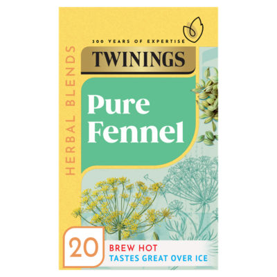Twinings Pure Fennel 20 Tea Bags 40g