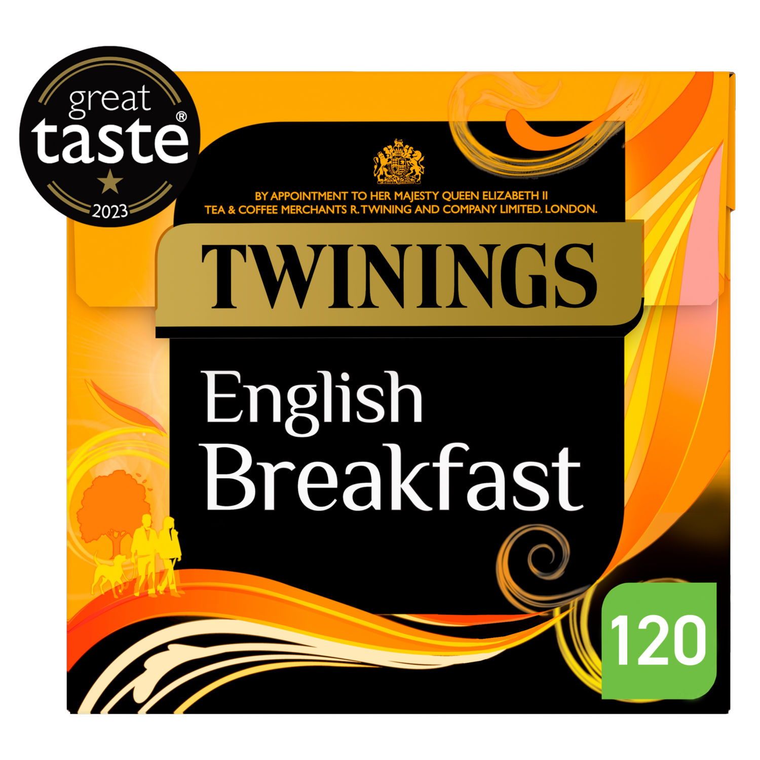 Twinings English Breakfast 120 Tea Bags 300g