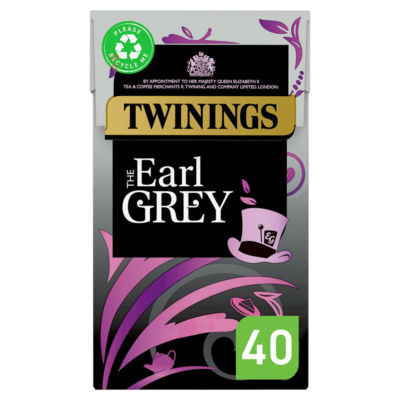 Twinings 40 Earl Grey T Bags 100G