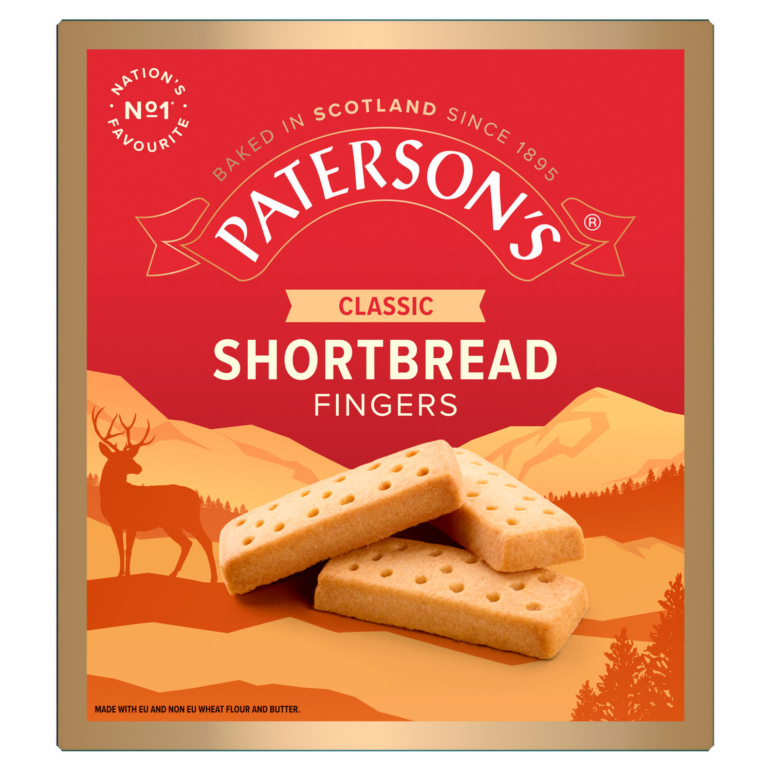 Paterson's Classic Shortbread Fingers Shortbread 300g