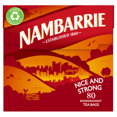 NAMBARRIE Tea Bags X80 232G