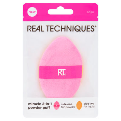 Real Techniques MIRACLE 2 IN 1 PRECISION POWDER PUFF