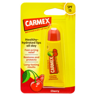 Carmex Cherry Lip Balm Tube 10G
