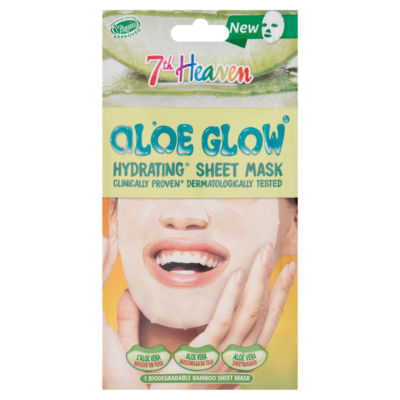7th Heaven Aloe Glow Hydrating* Sheet Mask