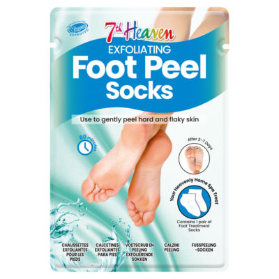 7th Heaven Exfoliating Foot Peel Socks