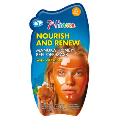 7th Heaven Nourish and Renew Manuka Honey Peel-Off Mask with Vitamin E