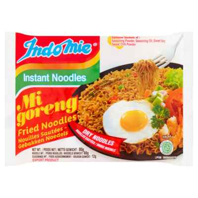 Indomie Mi Goreng Halal Instant Fried Noodles