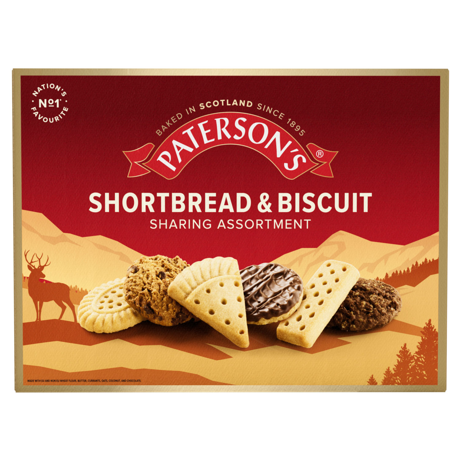 Paterson's Shortbread and Biscuit Sharing Assortment 400g