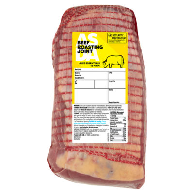JUST ESSENTIALS by ASDA Beef Roasting Joint (Typically 1.4KG)