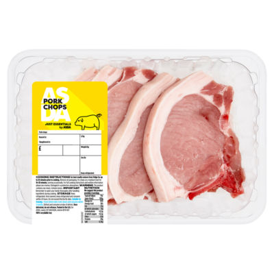 JUST ESSENTIALS by ASDA Pork Chops