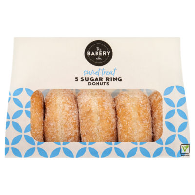 The BAKERY at ASDA 5 Sugar Ring Donuts