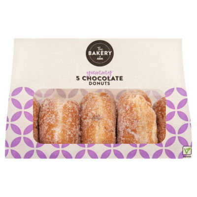 The BAKERY at ASDA 5 Chocolate Donuts