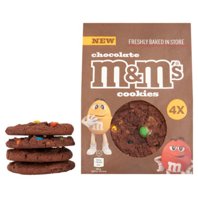 M&Ms M&M'S 4 Chocolate cookies