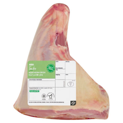 ASDA Tender Northern Irish Half Lamb Leg
