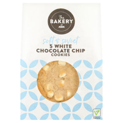 ASDA White Chocolate Chip Cookies 5pk