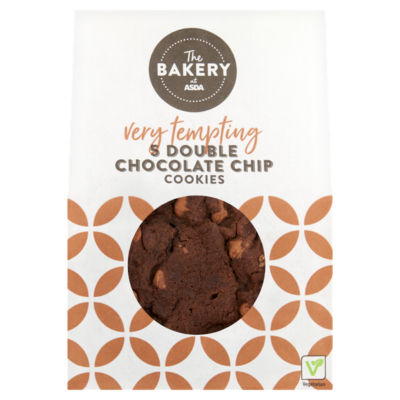 The BAKERY at ASDA The Bakery 5 Double Chocolate Chip Cookies