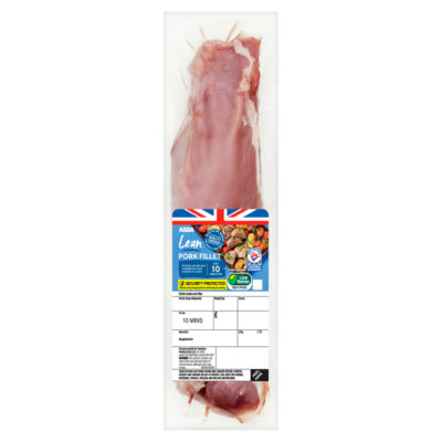 ASDA Lean Pork Fillet (Typically 0.5kg)