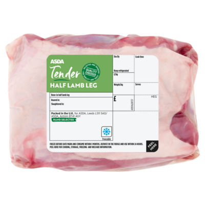 ASDA Tender Half Lamb Leg