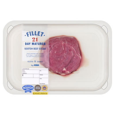 ASDA Butcher's Selection Scotch Fillet Beef Steak 212g
