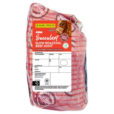 ASDA Slow Roasting Beef Joint (Typically 1.1KG)