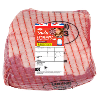 ASDA Tender Medium Beef Roasting Joint (Typically 1.kg)