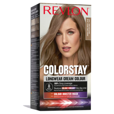 REVLON ColorStay 7.1 Dark Ash Blonde Permanent Hair Colour